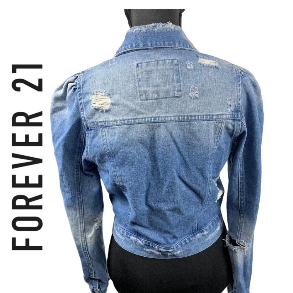 Forever 21 Women Jean Jacket - Picture 3 of 4